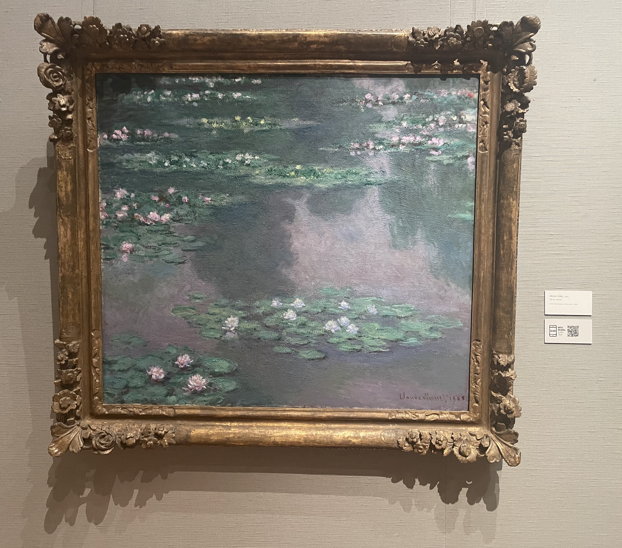 Claude Monet, Water Lilies, 1903, Oil on canvas